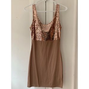Rose Gold Dress - moving sale